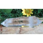 Tibetan Clear Quartz Gemstone Double Terminated Wand 02