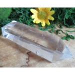 Tibetan Clear Quartz Gemstone Double Terminated Wand 04