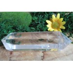 Tibetan Clear Quartz Gemstone Double Terminated Wand 05