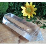 Tibetan Clear Quartz Gemstone Double Terminated Wand 05