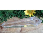 Tibetan Clear Quartz Gemstone Double Terminated Wand 07