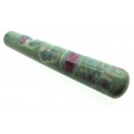 Large Ruby in Fuchsite Massage Wand 01