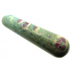 Large Ruby in Fuchsite Massage Wand 02