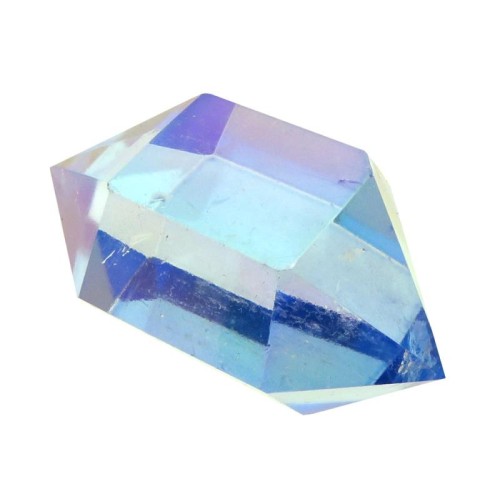 Aqua Aura Quartz Double Terminated Point 05