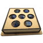 Lapis Lazuli Gemstone Sacred Geometric Set