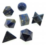 Lapis Lazuli Gemstone Sacred Geometric Set