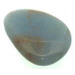 1 x Angelite Small Tumbled Palmstone