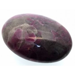 Ruby In Feldspar Palmstone Pebble 1