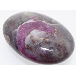 Ruby In Feldspar Palmstone Pebble 7