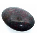 Ruby In Kyanite Palmstone Pebble 01