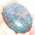 Ruby In Kyanite Palmstone Pebble 01