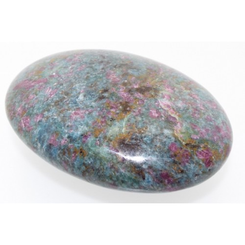 Ruby In Kyanite Palmstone Pebble 02