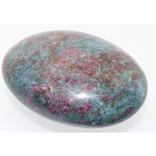 Ruby In Kyanite Palmstone Pebble 04