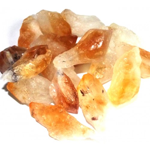 1 x Small Citrine Point Raw Gemstone