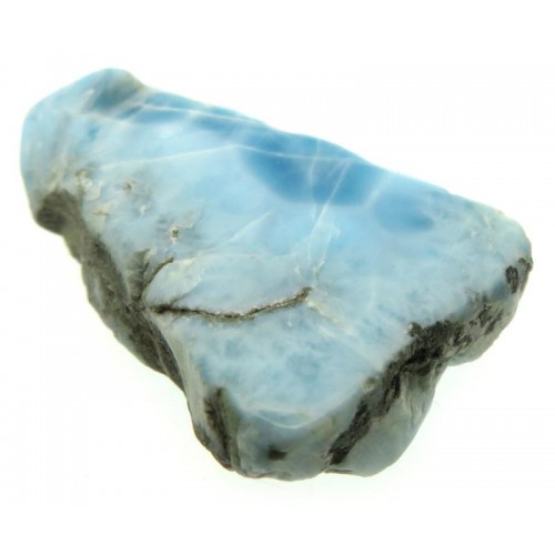 Larimar Gemstone Sliced Specimen 05