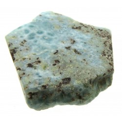 Larimar Gemstone Sliced Specimen 09