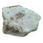 Larimar Gemstone Sliced Specimen 09