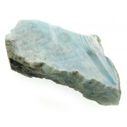 Larimar Gemstone Sliced Specimen 14