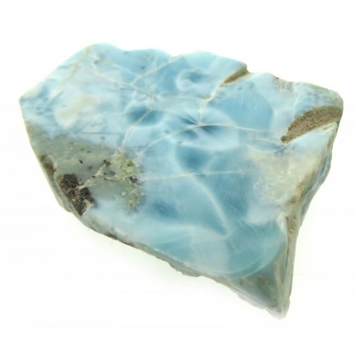 Larimar Gemstone Sliced Specimen 15