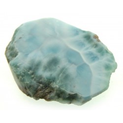 Larimar Gemstone Sliced Specimen 19