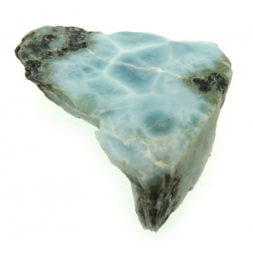 Larimar Gemstone Sliced Specimen 23