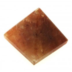 Red Quartz Gemstone Pyramid