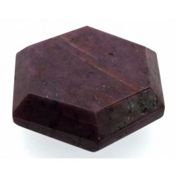 Indian Ruby Hexagon Shaped Specimen 1