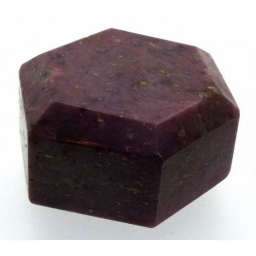 Indian Ruby Hexagon Shaped Specimen 8