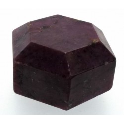 Indian Ruby Hexagon Shaped Specimen 9