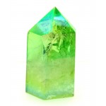 Apple Aura Quartz Gemstone Tower 01