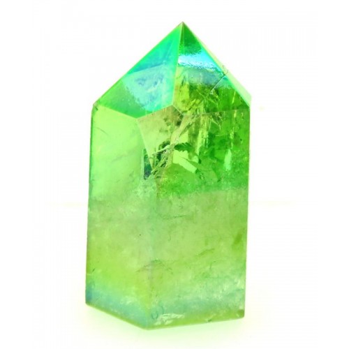 Apple Aura Quartz Gemstone Tower 01