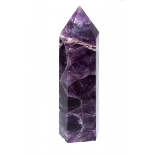 Chevron Amethyst Gemstone Tower 02