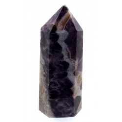 Chevron Amethyst Gemstone Tower 06