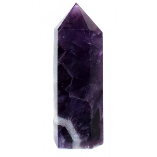 Chevron Amethyst Gemstone Tower 07