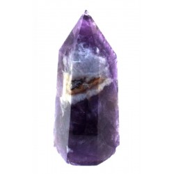 Chevron Amethyst Gemstone Tower 08