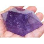 Amethyst Chunky Gemstone Double Terminated Wand 01