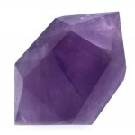 Amethyst Chunky Gemstone Double Terminated Wand 01