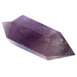 Amethyst Chunky Gemstone Double Terminated Wand 02