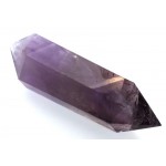 Amethyst Chunky Gemstone Double Terminated Wand 04