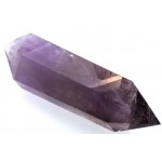 Amethyst Chunky Gemstone Double Terminated Wand 04