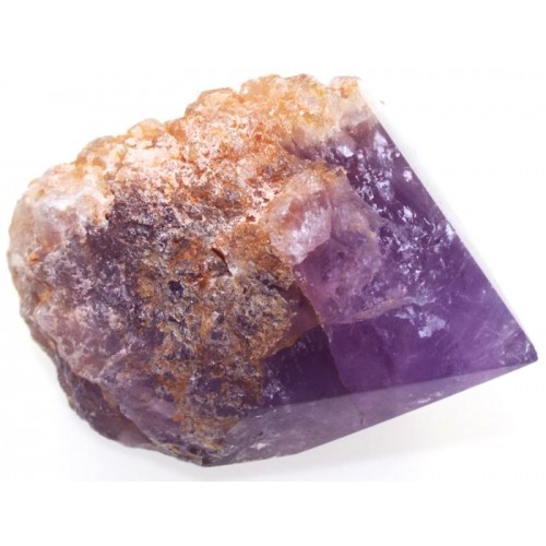 Large Elestial Amethyst Gemstone Point 02