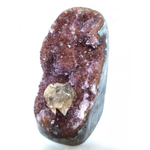 Standing Amethyst Druzy Gemstone 05