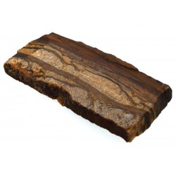 Raw Tigers Eye Slice Specimen 03