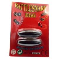 Pair of Magnetic Hematite Rattlesnake Eggs