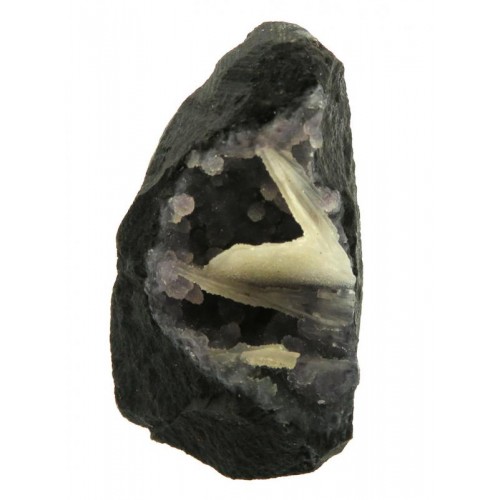 Amethyst and Calcite Specimen 02