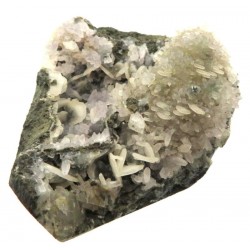 Amethyst and Calcite Specimen 07