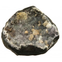Amethyst and Calcite Specimen 08
