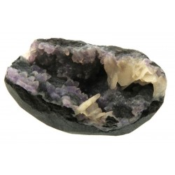 Amethyst and Calcite Specimen 13