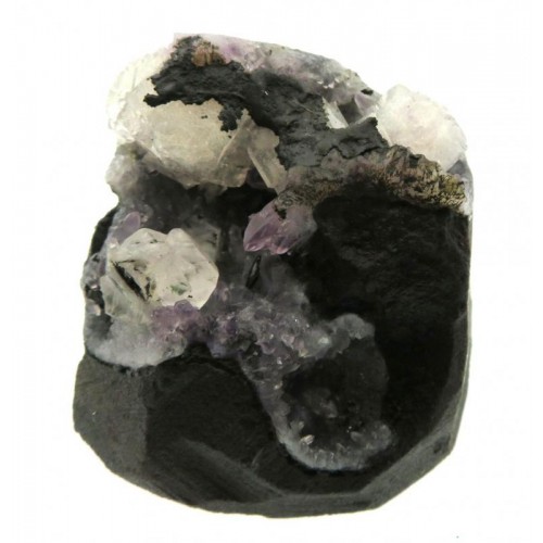 Amethyst and Calcite Specimen 17