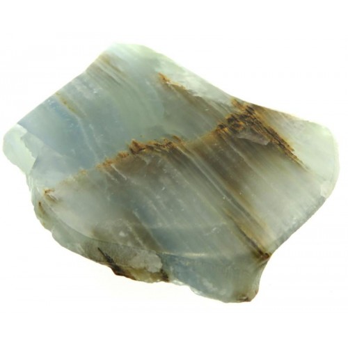 Aquatine Lemurian Calcite Gemstone Specimen 04